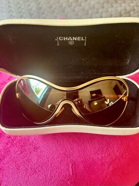 Chanel Sunglasses in Gold, Model 4030 **RARE